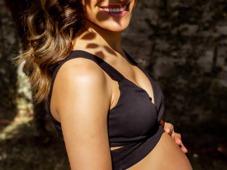 Gestante de Ensaio Fernanda e Inácio