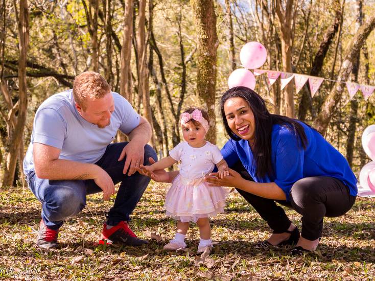 Familia de Família - Samuel, Tamires & Isabelle