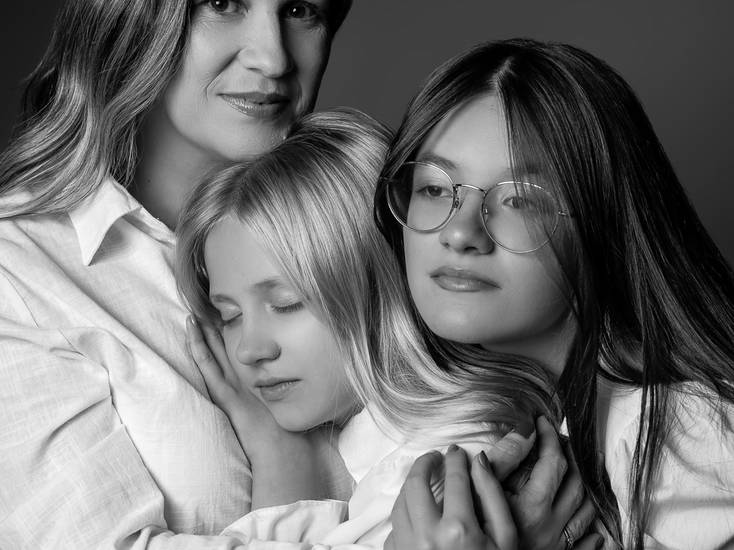 Familia de Ensaio Mãe e Filha - Gisele