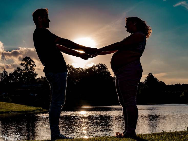 Familia de Franciele - Gestação da Luiza