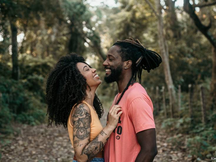 Ensaio Casal de Bárbara Alves e Gilton Sena