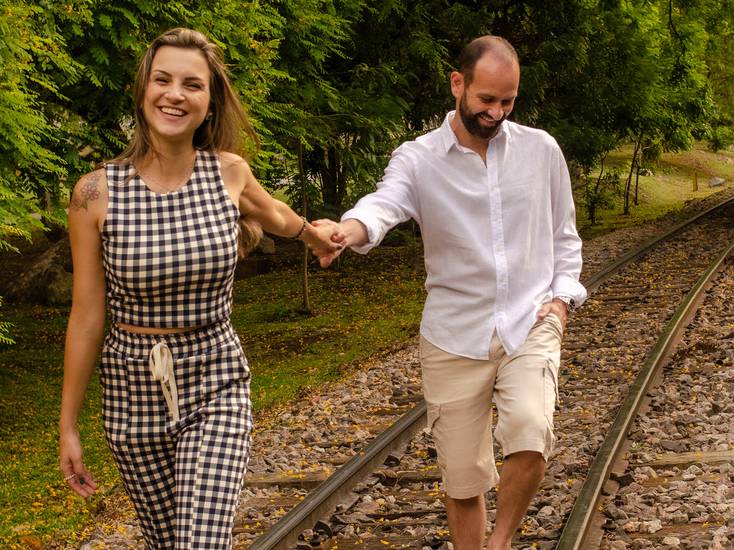 Casal de Jéssika e Cleverson