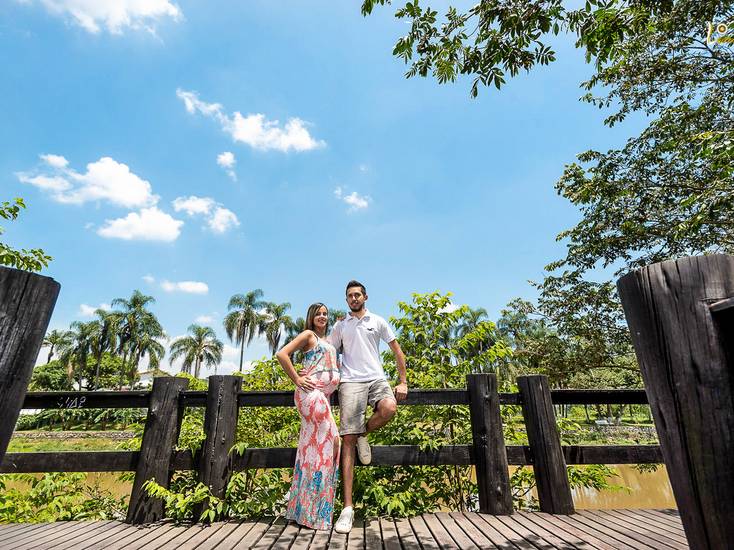 Ensaio Gestante e Família de Wesley e Thais