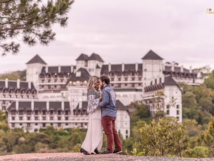 Ensaio Casal de Pré Wedding Campos do Jordão - Tamara e Lucas