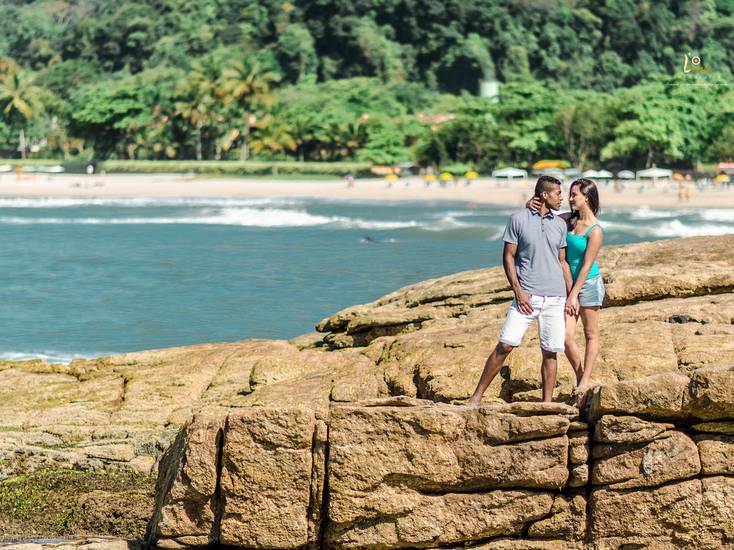 Ensaio Casal de Ensaio Litoral Norte - Kinho e Joyce