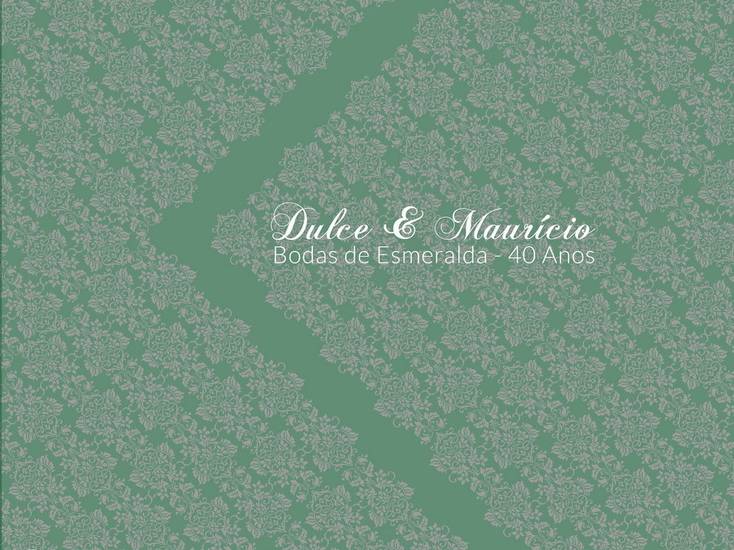 álbum de bodas de álbum de bodas de Esmeralda de Dulce e Maurício