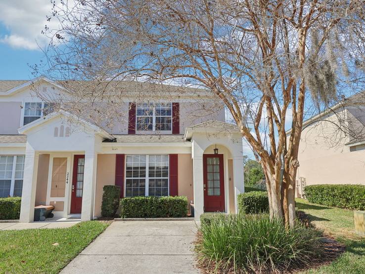 Real Estate Photography of Windsor Palms Pool Vacation Townhome