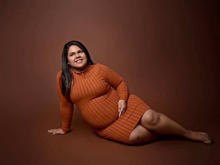 GESTANTE de Á DOCE ESPERA DA REBECA THALITA