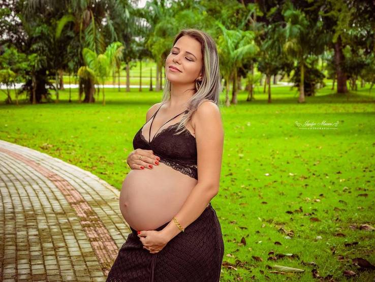 GESTANTE de Á espera de Lorenzo