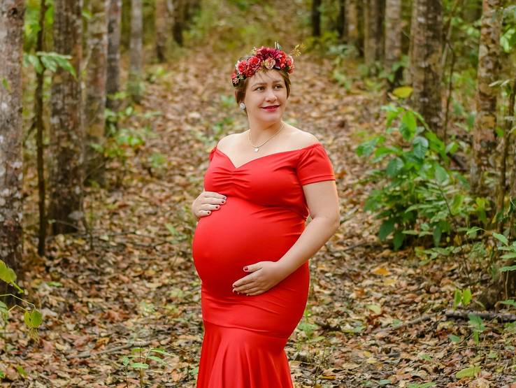 GESTANTE de Á espera do Murilo