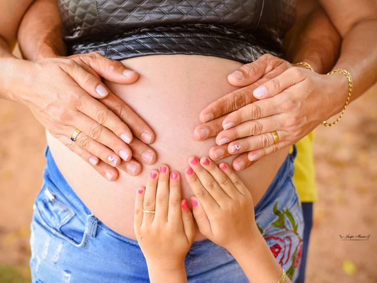 GESTANTE de À espera de Elena