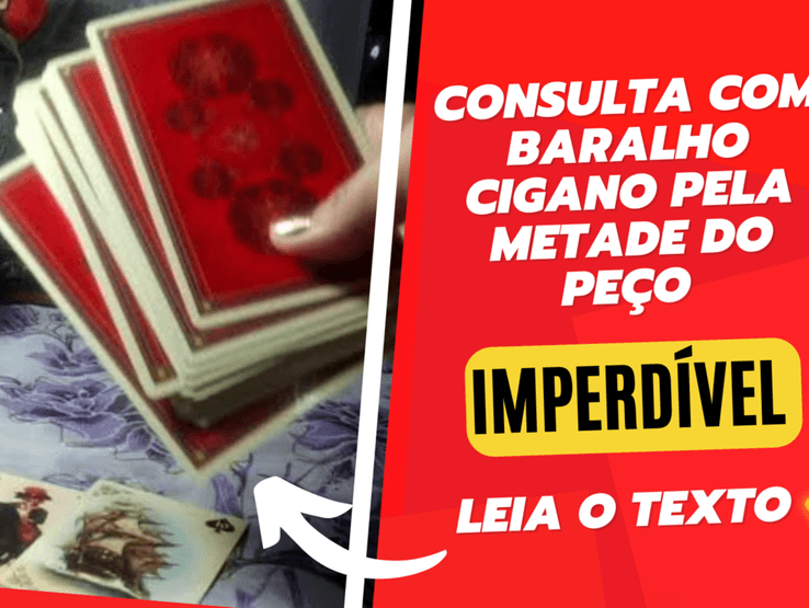 Promoção Baralho cigano  de Consulta com baralho cigano 