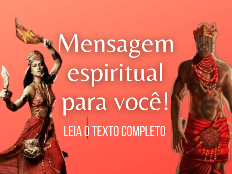 Iansã e xangô  de Mensagem espiritual 