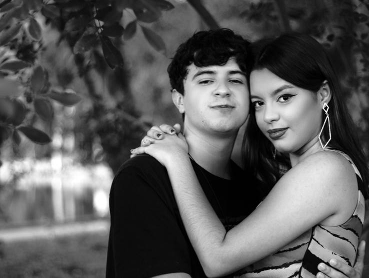 Casal de Elisa e Tiago