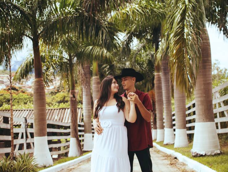 Casal de Pétala e Bruno - Pré-wedding