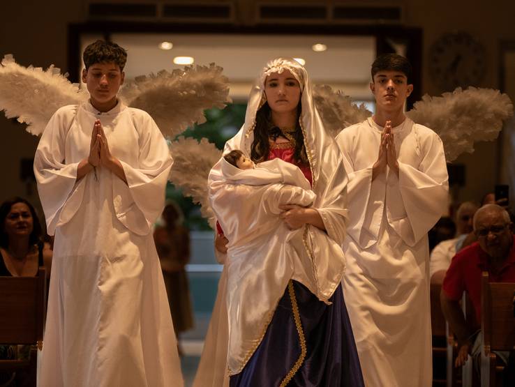 Evento  de 3ª Noite Tríduo da Padroeira