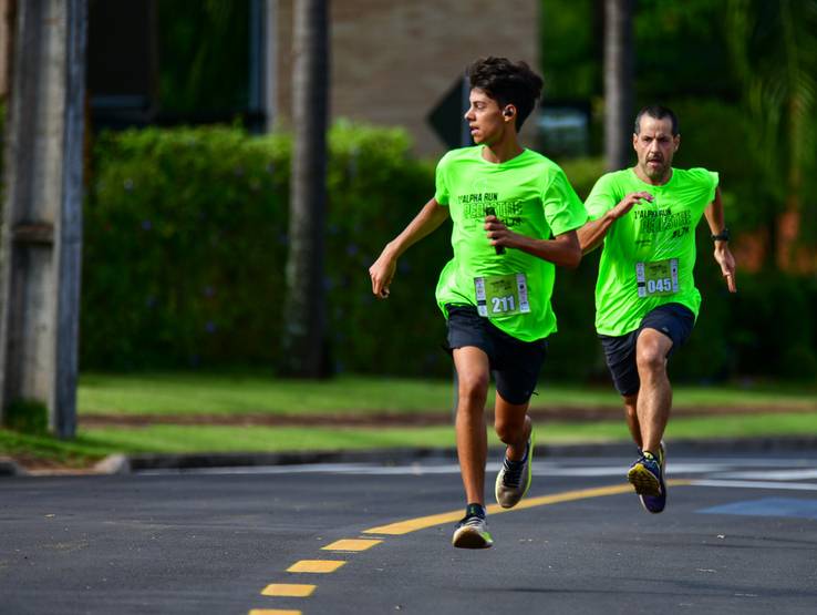 Esportes de 1º Alpha Run Pedestre