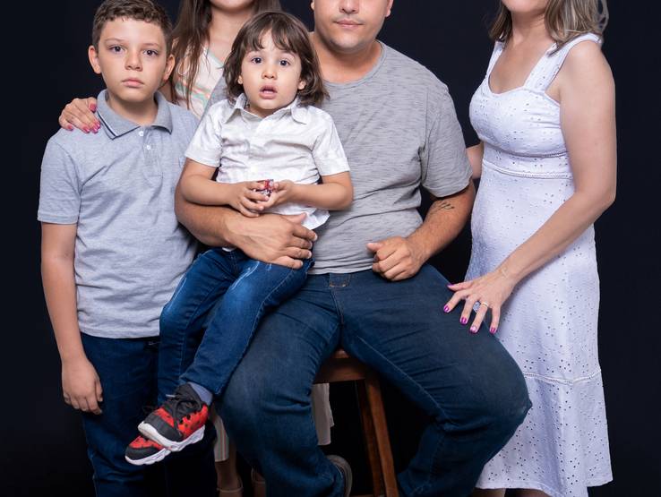 Ensaio Estúdio de Ensaio FamiliaThatianna 