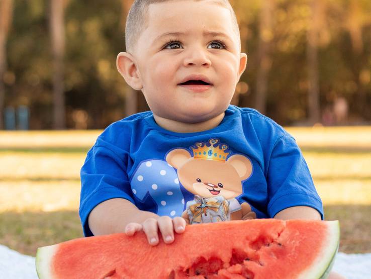 Infantil de Smash Cake - 1 Aninho do Ruan