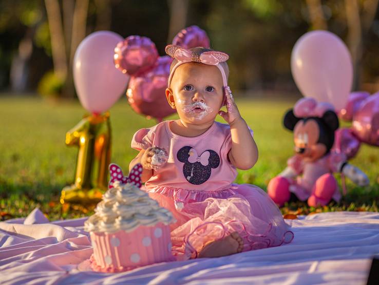 Infantil de Smash Cake - Allana