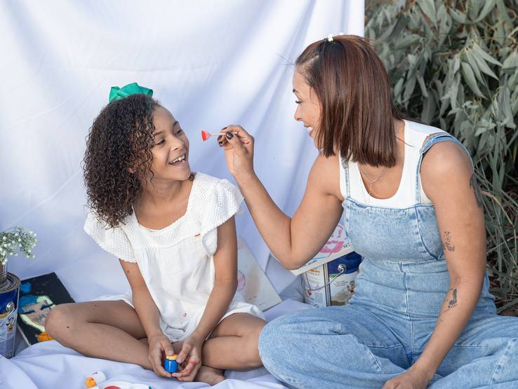 Dia das mães de Ensaio Casal - Leticia e Pietra