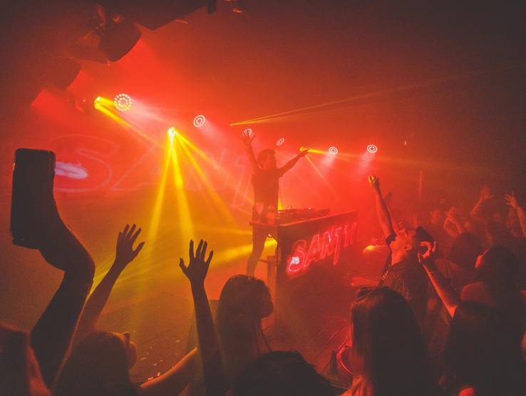 Fotografia para Djs de Djs em ação