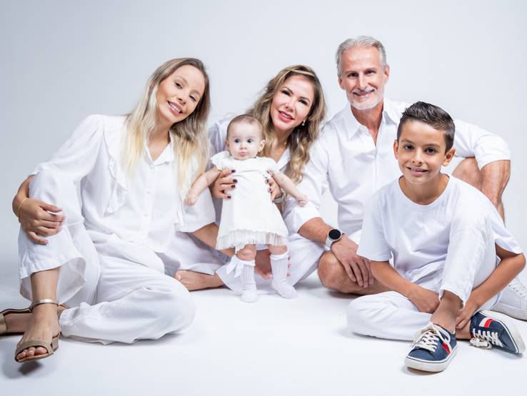 Família de Dra. Evania