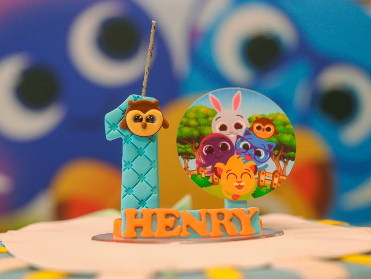 Aniversário 1 Ano de 1 Ano Henry
