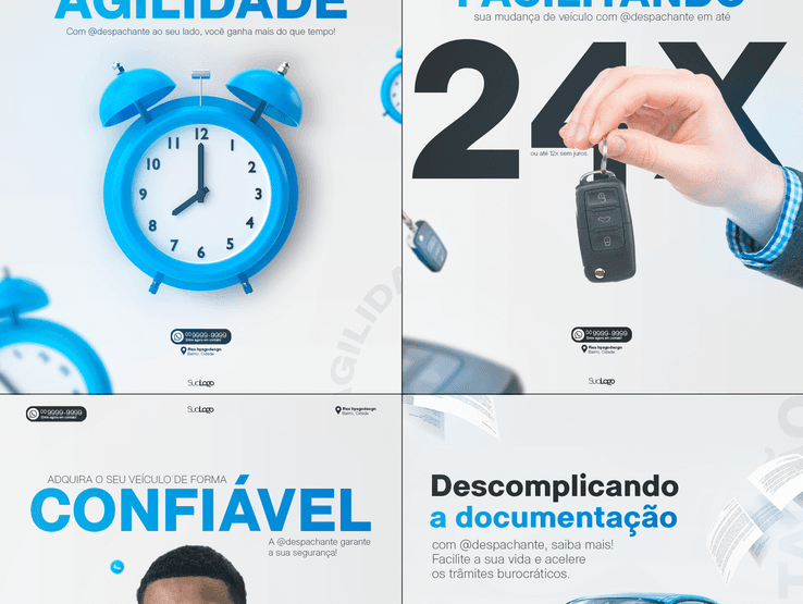 Social Media de DESPACHANTE VEICULAR | SOCIAL MEDIA