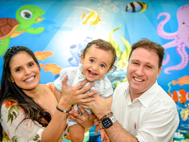 Aniversário Infantil de 1 Ano do Théo