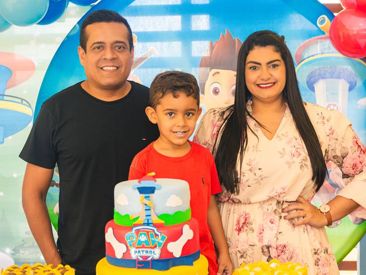 Aniversário Infantil de 5 Anos do Enrico