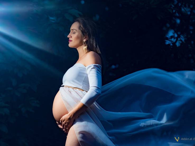 Gestantes de Vagna e  Júnior - A família cresceu