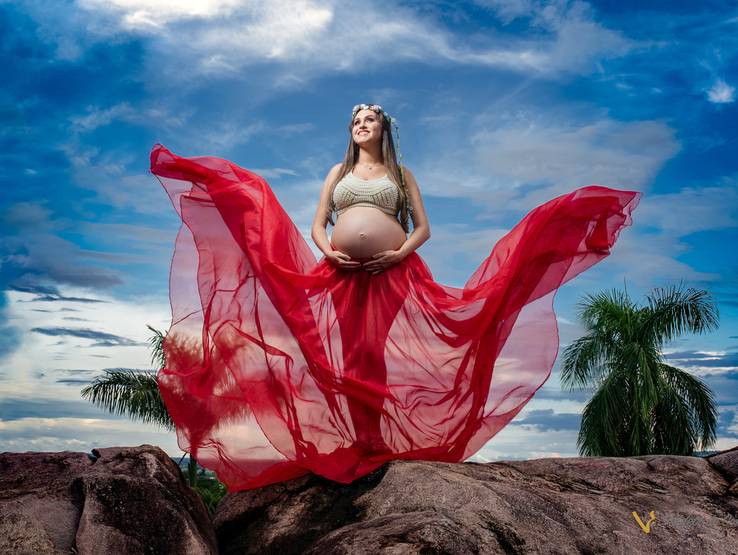 Gestantes de Dayane e Iltair 