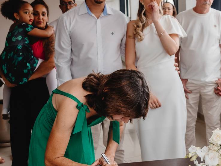 Casamentos de Ingrid e Alesson - Civil