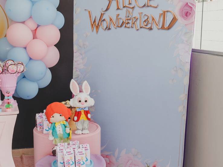 Aniversários de 1 ano Alice