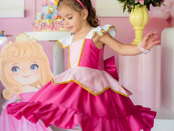 Aniversários de  Aniversário da Manuela — Festa Tema Princesa na Casa dos Avós em Brasília
