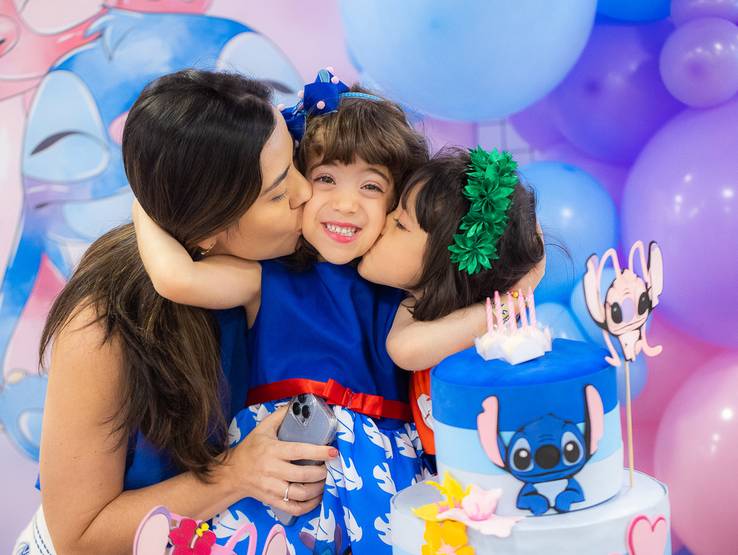 Aniversários de Cobertura de Fotografia e Vídeo: Aniversário Infantil com Tema Stitch da Ana em Brasília - DF