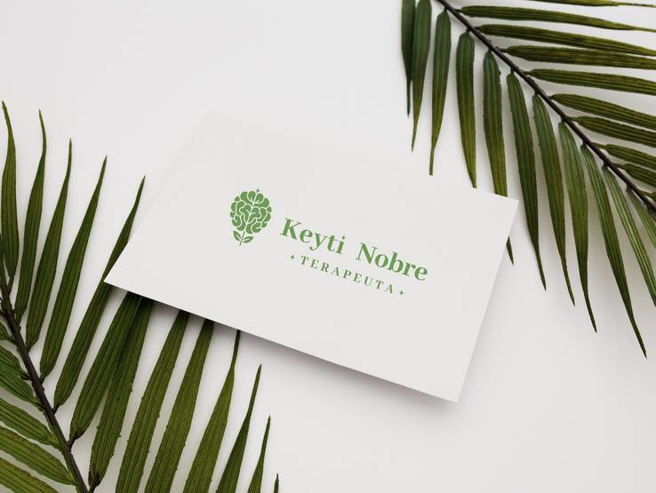 Marcas e Branding de IDENTIDADE VISUAL PARA KEYTI NOBRE TERAPEUTA