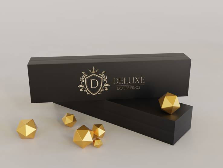 Marcas e Branding de IDENTIDADE VISUAL PARA DELUXE DOCES FINOS