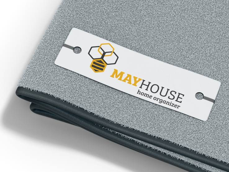 Marcas e Branding de IDENTIDADE VISUAL PARA MAY HOUSE HOME ORGANIZER