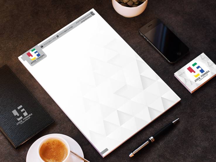 Marcas e Branding de IDENTIDADE VISUAL PARA JORGE FERREIRA PESQUISA DE MERCADO