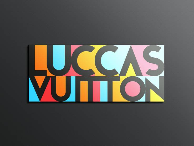 Marcas e Branding de IDENTIDADE VISUAL PARA LUCCAS VITTON