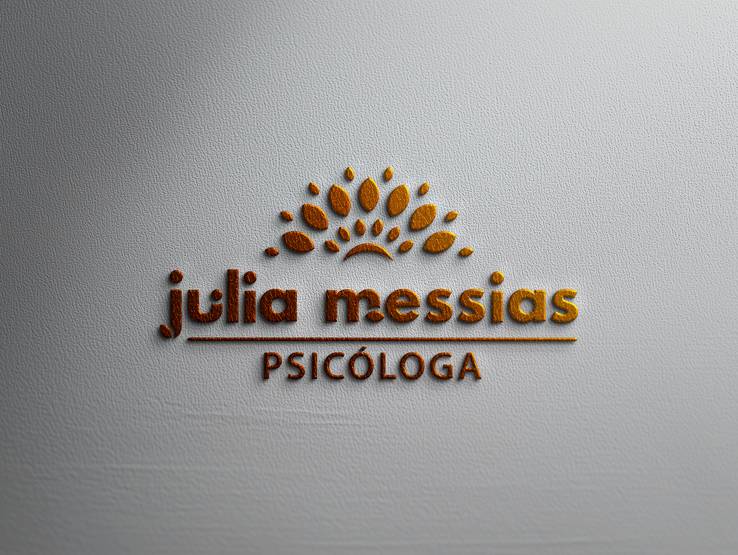 Marcas e Branding de IDENTIDADE VISUAL PARA JULIA MESSIAS PSICÓLOGA