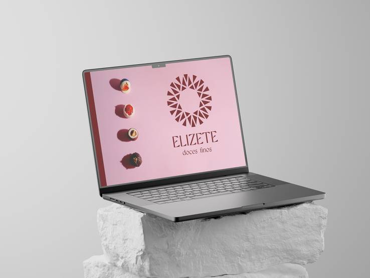 Marcas e Branding de IDENTIDADE VISUAL PARA ELIZETE DOCES FINOS