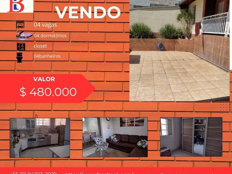 CASA TÉRREA de VENDO CASA PARQUE DOS ESTADOS