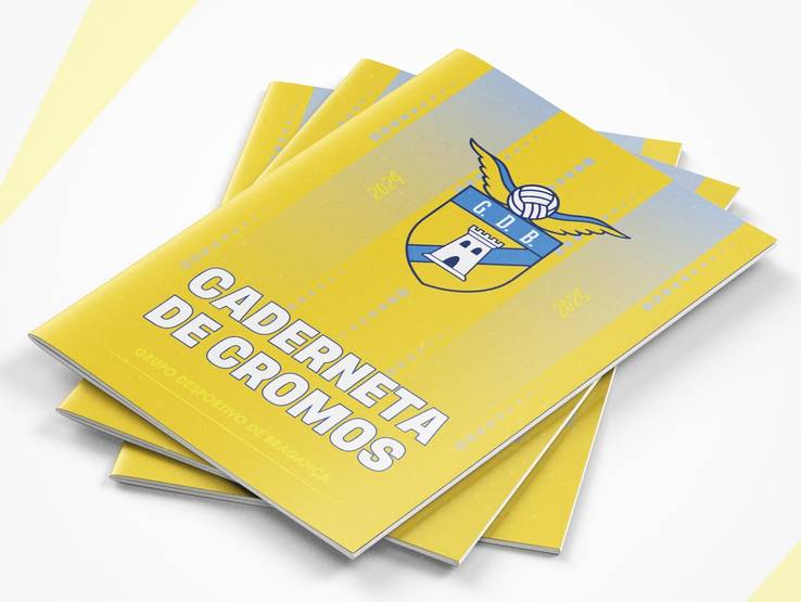 Caderneta de Cromos de A Caderneta de Cromos do Grupo Desportivo de Bragança 2024/2025!