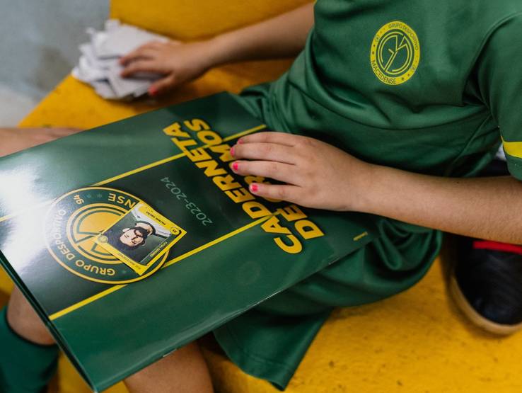 Caderneta de Cromos de Lançamento da Caderneta de Cromos do Grupo Desportivo Macedense 2023/2024 