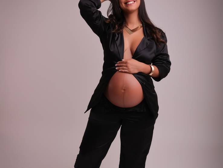 Gestantes de Ensaio Gestante - Gabrielly á espera de Laura