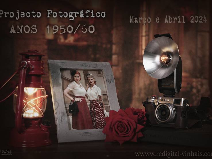 Casais de Projecto FOTOGRÁFICO Anos 1950/60 - Março e Abril 2024