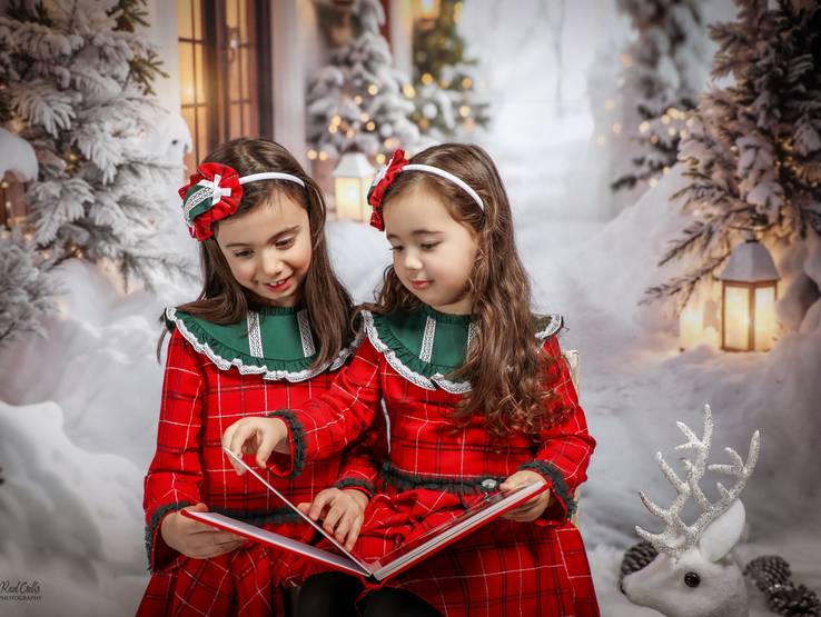 Sessões Natal de Sessão Natal  - Duas lindas Princesas - 2024 - 10 Dezembro